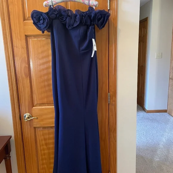 green emerald velvet dress Off the Shoulder Black Blue Long Prom Dresses, Off Shoulder Long Lace –  jbydress main image 0